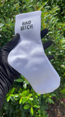 Calcetines de Bad Bitch Crew - Blanco
