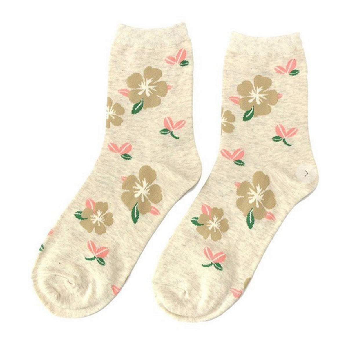Aloha Flower Socks