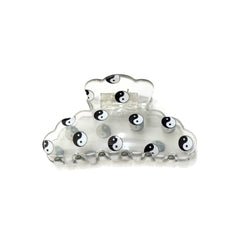Ying Yang Peace Symbol Hair Claw / Clamp
