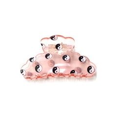 Ying Yang Peace Symbol Hair Claw / Clamp