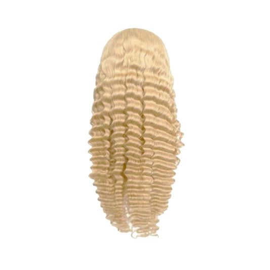 13x4 - 613 / Blonde Frontal Wig - Deep Wave