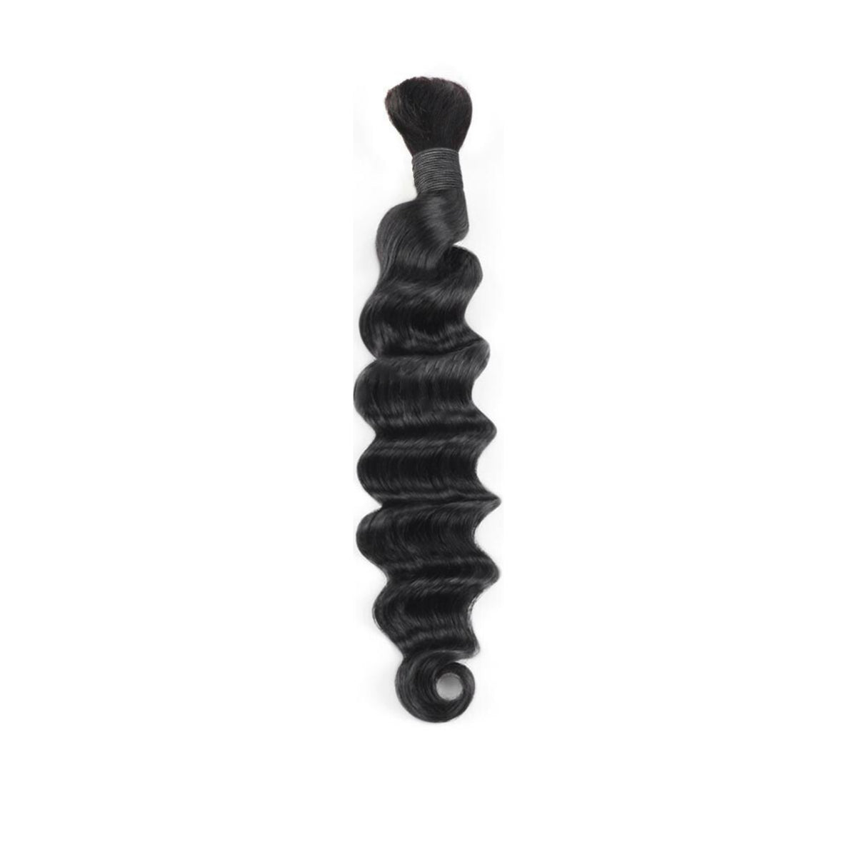 Loose Deep Wave Bulk / Braiding Hair - Natural Black
