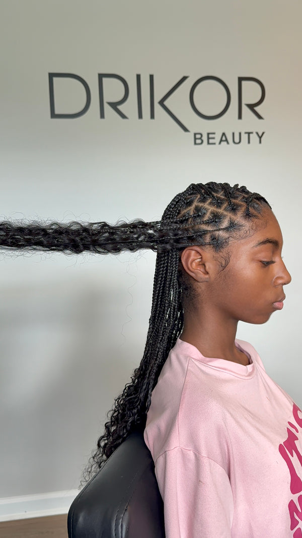Full Head Miracle Knot Braids - Boho Style