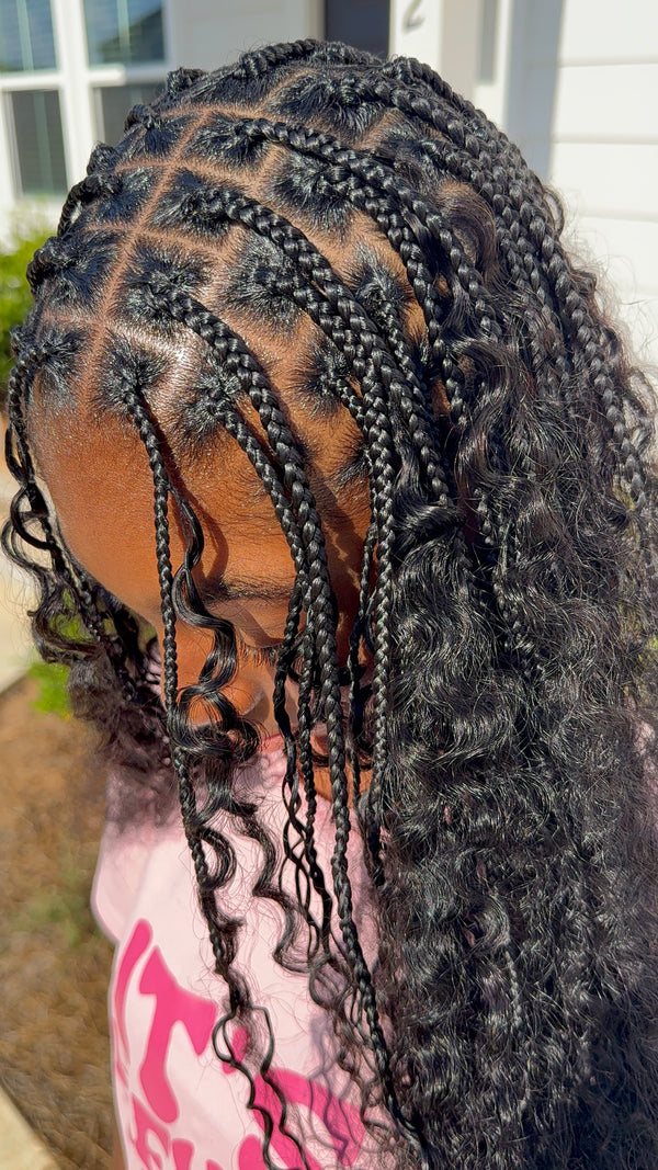 Full Head Miracle Knot Braids - Boho Style