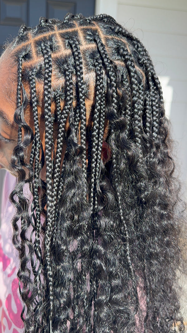 Full Head Miracle Knot Braids - Boho Style
