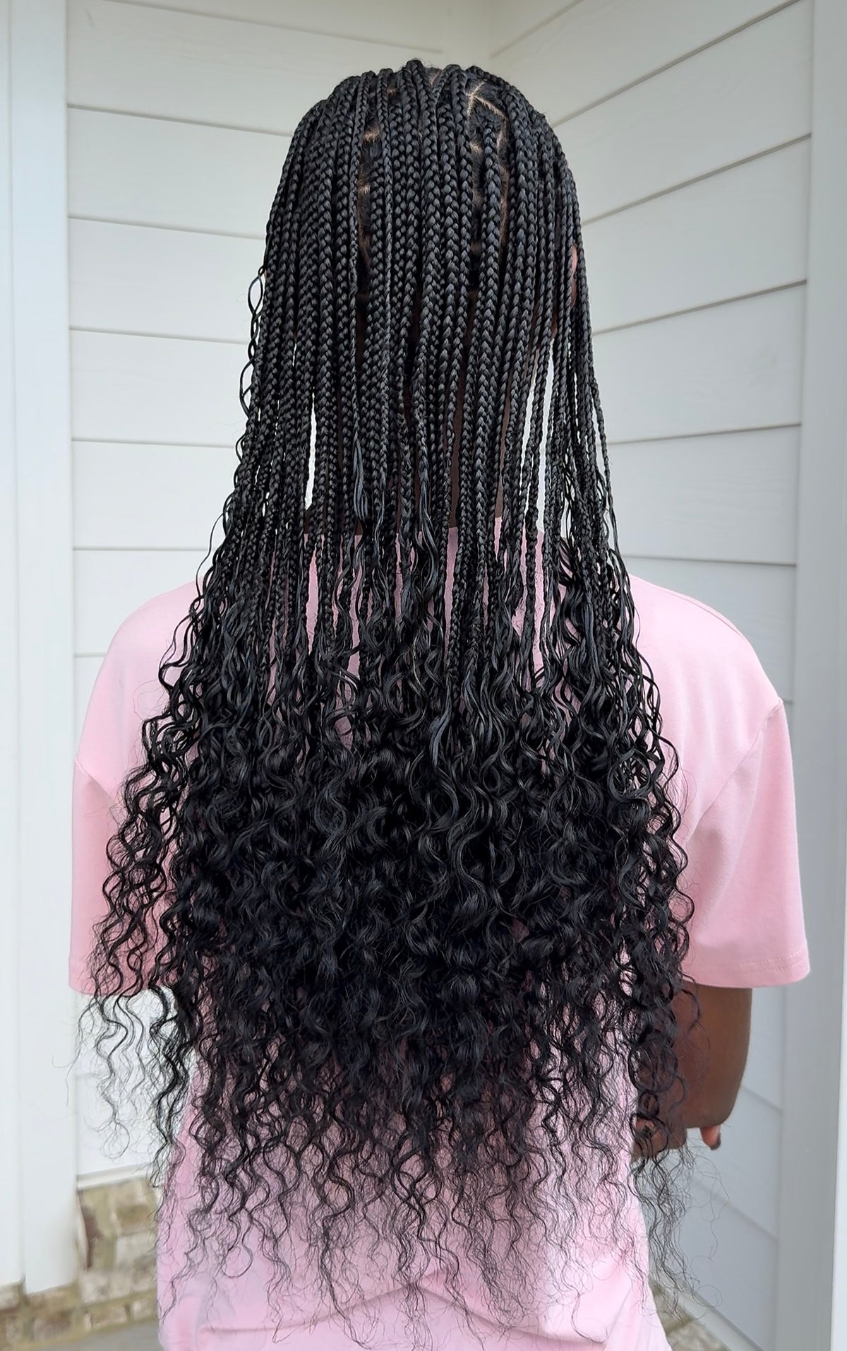 Full Head Miracle Knot Braids - Micro Style Braids w/ ONLY Crochet Ends Main image