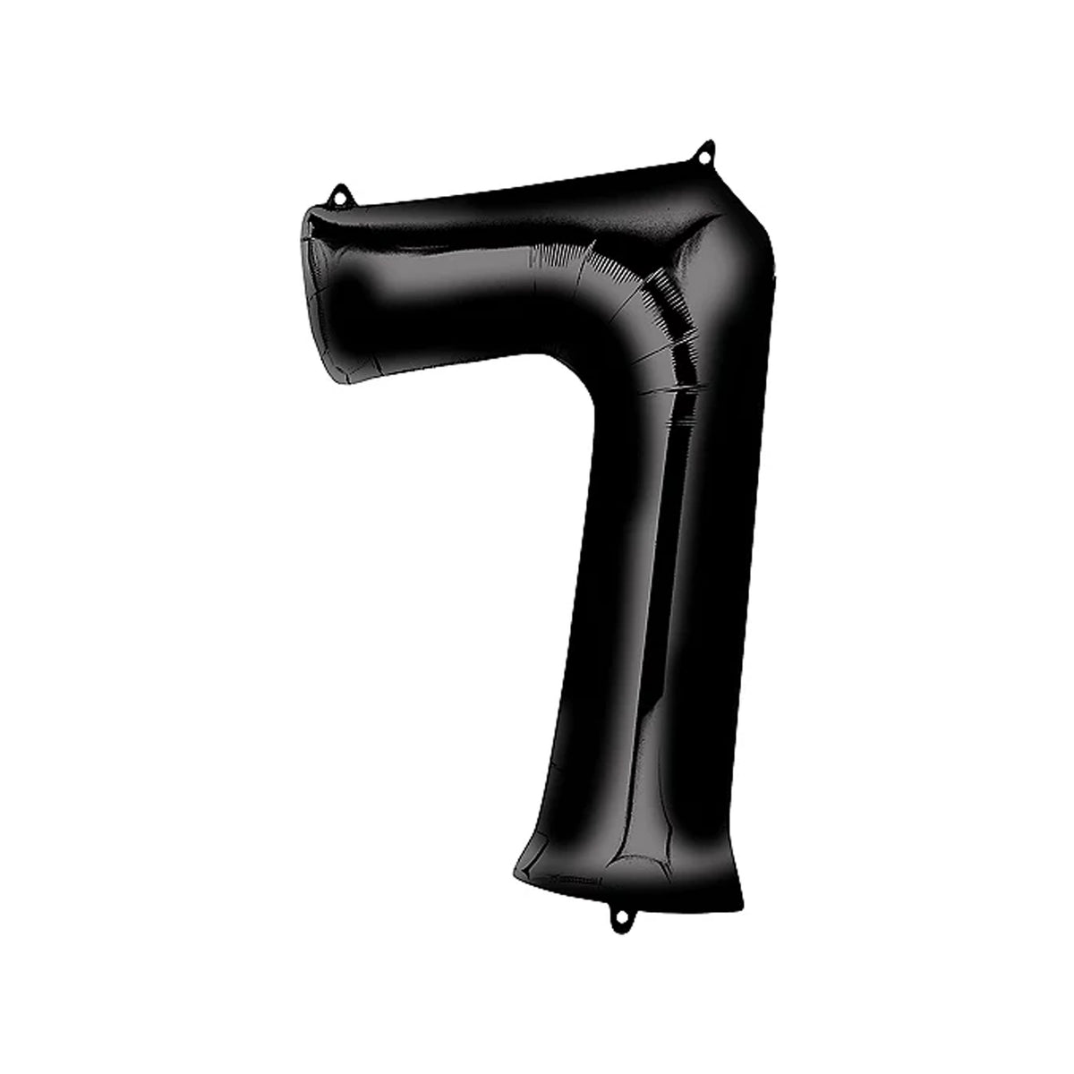 40 Inch Black Number "7" Balloon